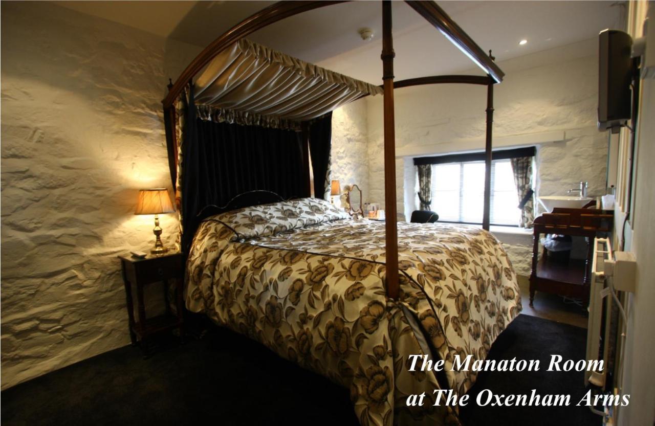The Oxenham Arms Hotel Devon South Zeal Kültér fotó