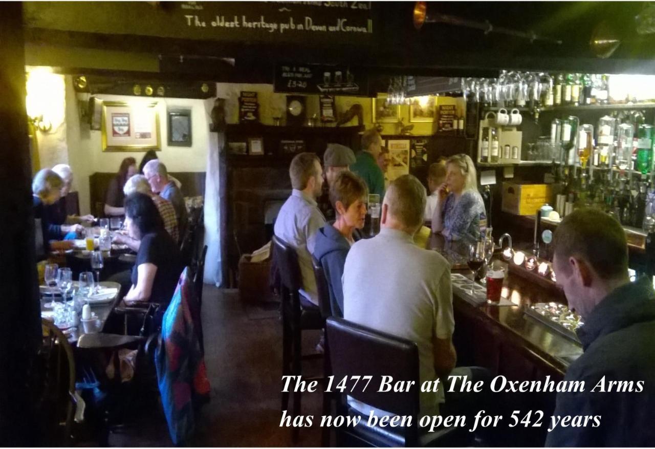 The Oxenham Arms Hotel Devon South Zeal Kültér fotó