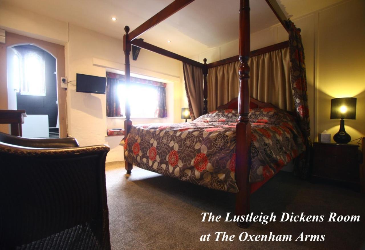 The Oxenham Arms Hotel Devon South Zeal Kültér fotó